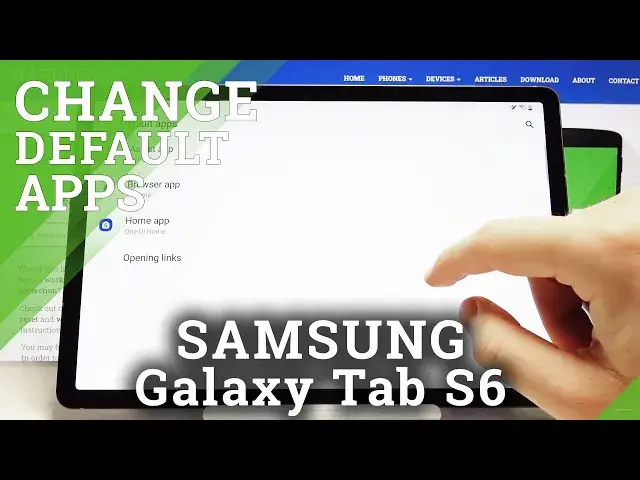 'Video thumbnail for How to Change Default App in SAMSUNG Galaxy Tab S6 – Find Default Apps List'