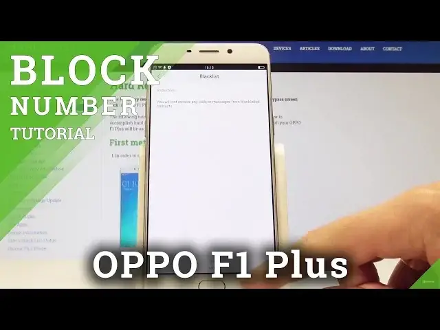 'Video thumbnail for How to Block Number in OPPO F1 Plus- Block Contact / Create Blacklist'