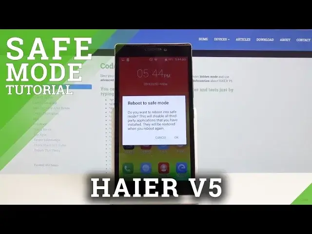 'Video thumbnail for Safe Mode Haier V5 - How to Enter & Exit Safe Mode'