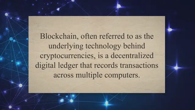 'Video thumbnail for Unveiling the Power of Blockchain and Cryptocurrencies: From Introduction to Future Opportunities'