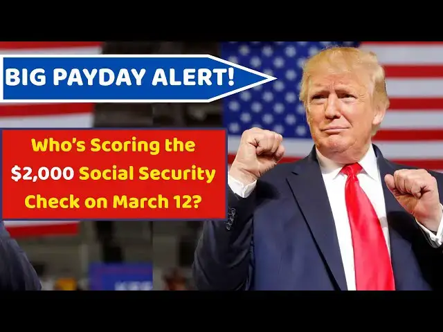 'Video thumbnail for 💰 BIG PAYDAY ALERT! 💰 Who’s Scoring the $2,000 Social Security Check on March 12? 🚀🔥'