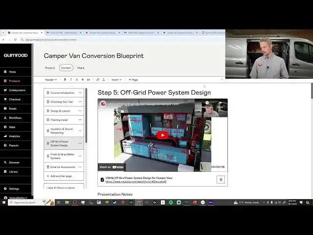 'Video thumbnail for Camper Van Conversion Blueprint is Now Available!'