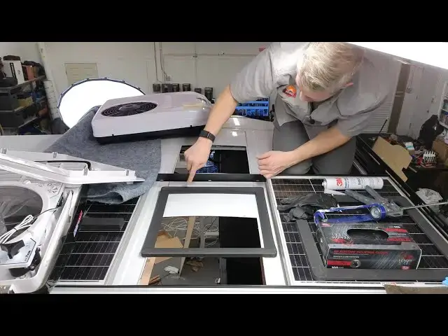 'Video thumbnail for How to install a Ford Transit High & Mid Roof Vent Adapter for 14" x 14" Opening'