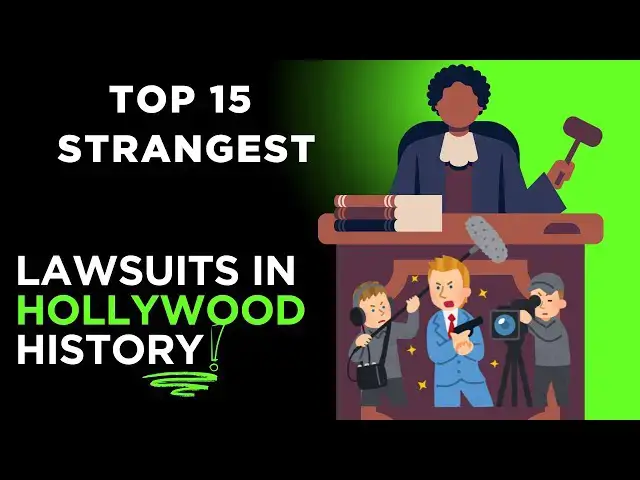 'Video thumbnail for Top 15 Strangest Lawsuits in Hollywood History | You Won’t Believe #5!'