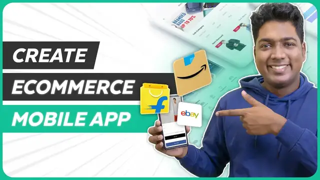 'Video thumbnail for How to Build your E-commerce Mobile App from Scratch (No Coding) - Android & IOS App'