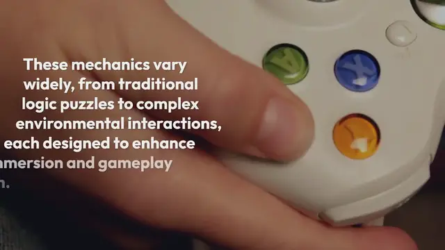 'Video thumbnail for Puzzle Solving Gameplay Mechanics'