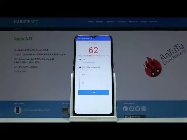 'Video thumbnail for Oppo A31 2020 - Benchmark AnTuTu -  MediaTek Helio P35 - 4GB RAM - High score for a budget phone!'