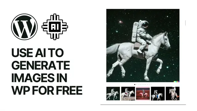 'Video thumbnail for How to Use AI to Generate Images in WordPress For Free_'