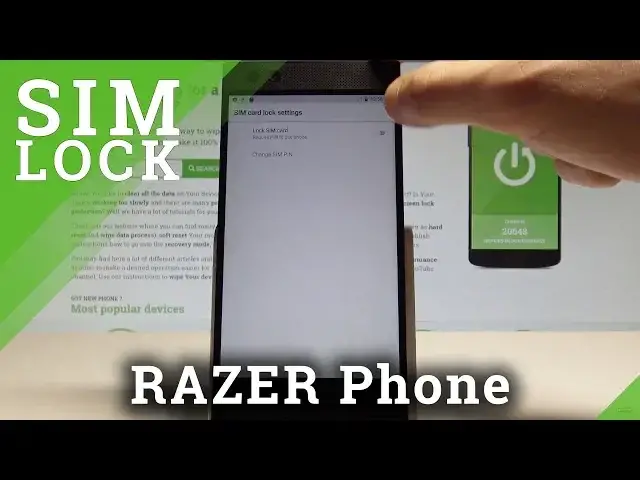 'Video thumbnail for How Set Up SIM Lock on RAZER Phone - Enable / Disable PIN |HardReset.Info'