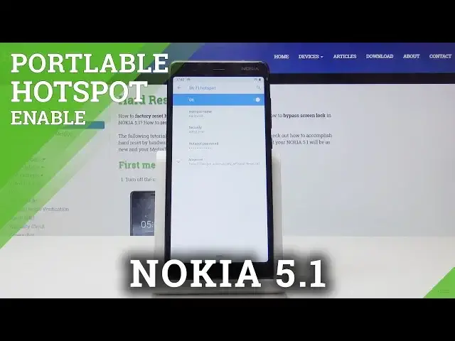 'Video thumbnail for How to Allow Portable Hotspot in NOKIA 5.1 - Share Wi-Fi'