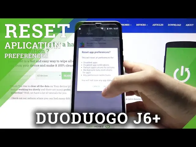 'Video thumbnail for How to Reset App Preferences in DUODUOGO J6+ - Restore App Configuration'
