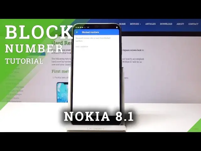 'Video thumbnail for How to Block a Number in Nokia 8.1 - Create Blacklist'