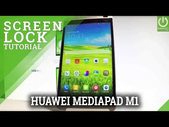 'Video thumbnail for How to Set Screen Lock in HUAWEI MediaPad M1 - Screen Lock Method'