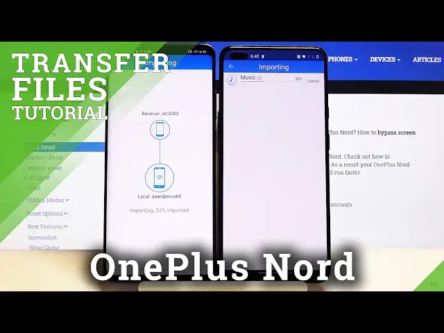 'Video thumbnail for How to Transfer Data to OnePlus Nord - Switch from Android Phone'