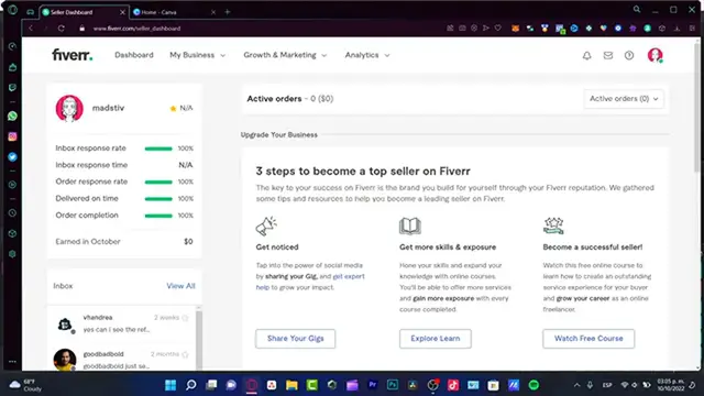 'Video thumbnail for How To Make Money on Fiverr Without Skills (Step by Step)'