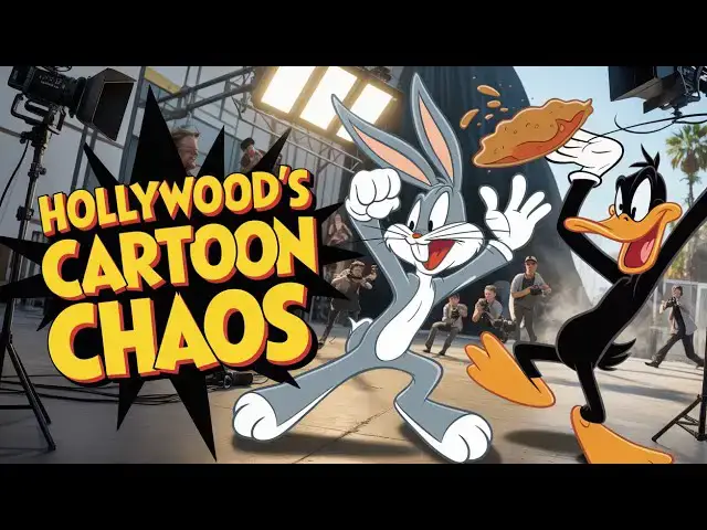 'Video thumbnail for Hollywood's CRAZIEST Cartoon Chaos with Bugs and Daffy!'