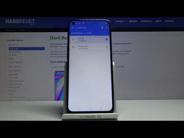 'Video thumbnail for How to Transfer Files on REALME 7? – Move Files'