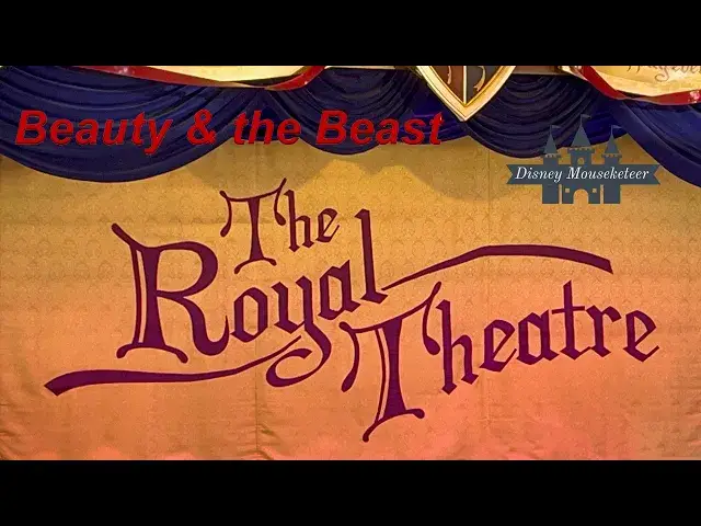 'Video thumbnail for Beauty & the Beast at The Royal Theatre🌹#disney #disneyland #disneyparks'