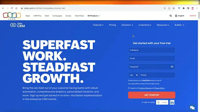 'Video thumbnail for How to Use Zoho CRM For Beginners (2024) Zoho CRM Tutorial'