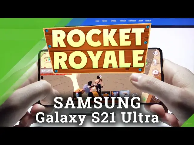 'Video thumbnail for Test Game Rocket Royale  on SAMSUNG Galaxy S21 Ultra | Exynos 2100 | 12 GB RAM | Gameplay Check'