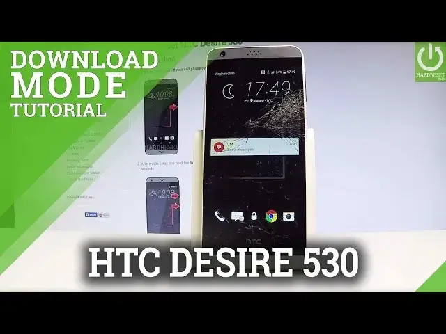 'Video thumbnail for How to Enter Download Mode on HTC Desire 530 - Quit HTC Download'
