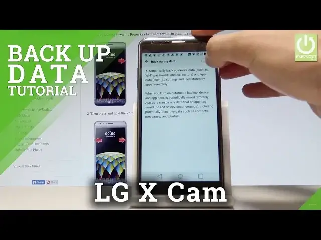 'Video thumbnail for Back Up Data in LG X Cam - Enable Google Backup / Add Account'
