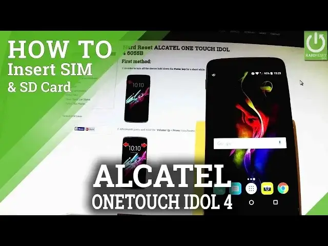 'Video thumbnail for How to Insert SIM and SD in ALCATEL ONE TOUCH IDOL 4'