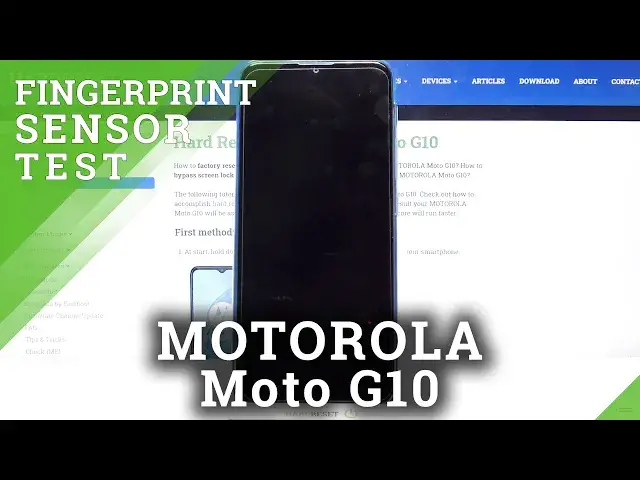 'Video thumbnail for Motorola Moto G10 - Fingerprint Sensor Test'