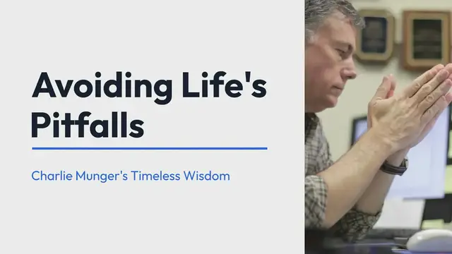 'Video thumbnail for Charlie Munger on Mistakes to Avoid in Life'