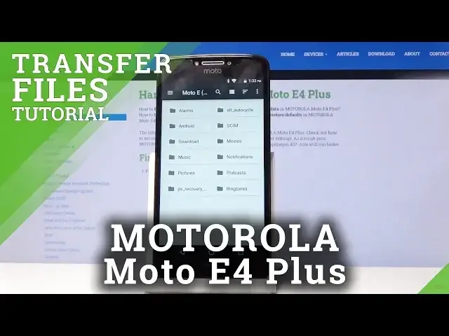 'Video thumbnail for MOTOROLA Moto E4 Plus   Transfer Files'