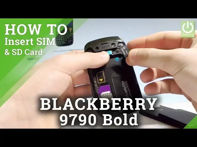 'Video thumbnail for How to Insert SIM & SD on BLACKBERRY 9790 Bold - SIM / Micro SD'