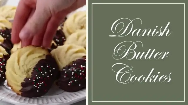 'Video thumbnail for Danish Butter Cookies'