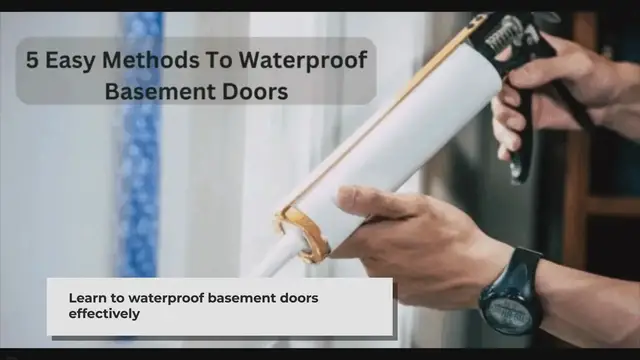 'Video thumbnail for How to waterproof basement door? | 5 Easy Methods'