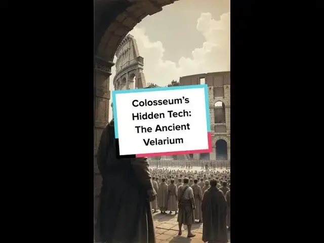 'Video thumbnail for Colosseum’s Hidden Tech: The Ancient Velarium'