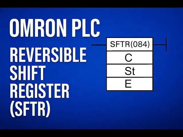 'Video thumbnail for OMRON Tutorial: Reversible Shift Register (SFTR)'