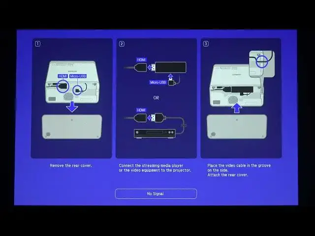 'Video thumbnail for How To Find Serial Number on Projector Epson EF-100B?'