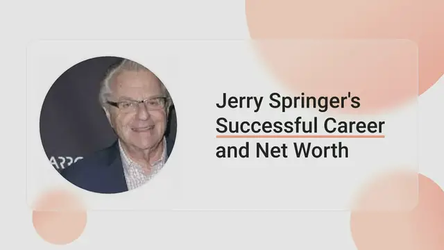 'Video thumbnail for Jerry Springer’s Net Worth at the Time of His Death'
