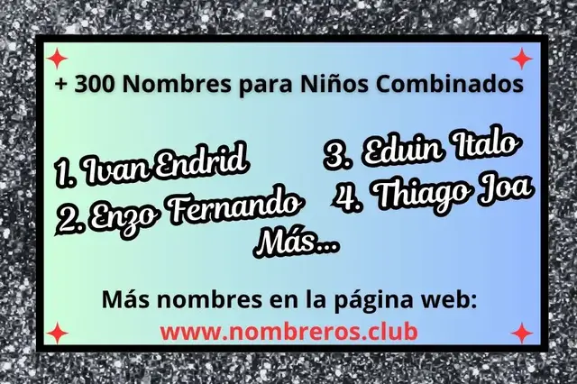 'Video thumbnail for 👦 Nombres Compuestos para Niños No Comunes 📝¡Listado! 💥'