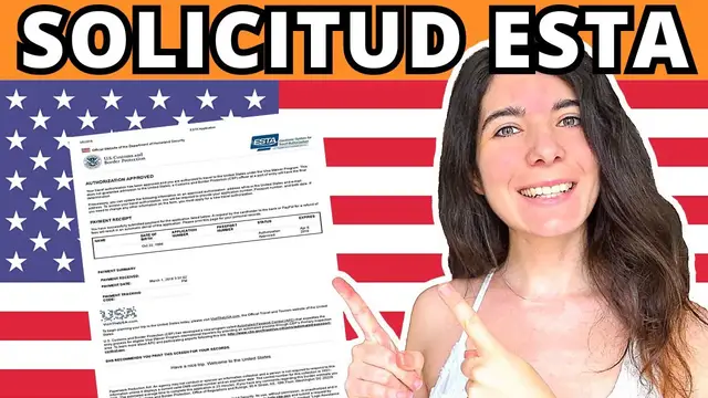 'Video thumbnail for Cómo SOLICITAR la autorización ESTA | ESTADOS UNIDOS ✅✅ Tutorial visado: cómo rellenar el formulario'