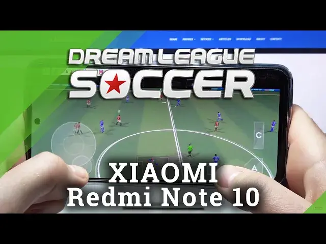 'Video thumbnail for Dream League Soccer on XIAOMI Redmi Note 10 – Test Game'