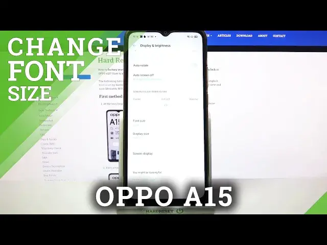 'Video thumbnail for How to Change Font Size in OPPO A15 – Set Up Font Size'