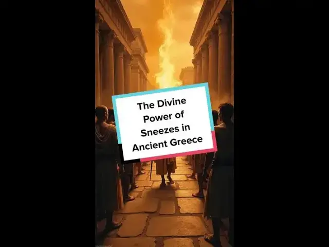 'Video thumbnail for The Divine Power of Sneezes in Ancient Greece'