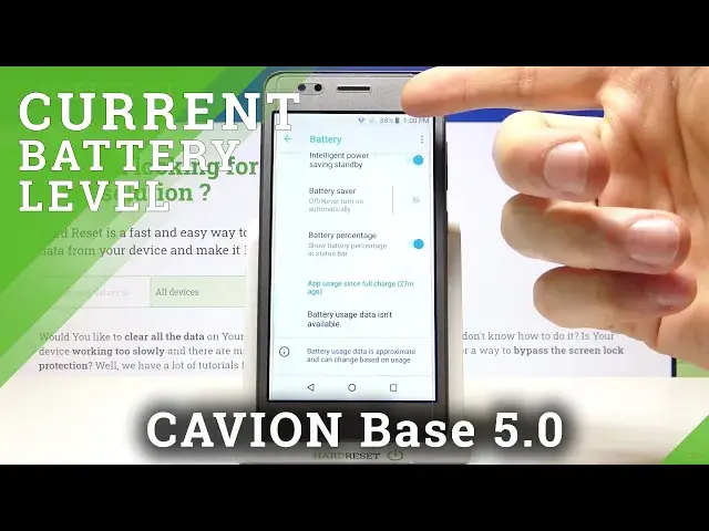 'Video thumbnail for How to Show Battery Percentage in CAVION Base 5.0 – Show Battery Percentage Status'