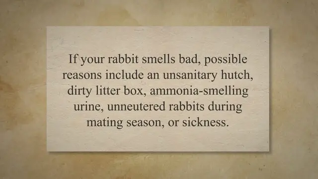 'Video thumbnail for Do Rabbits Stink – Rabbit Guide 2023'