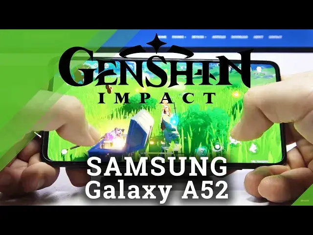 'Video thumbnail for Test Game Genshin Impact on SAMSUNG GALAXY A52 | Snapdragon 720G | 4 GB RAM | Gameplay - FPS Check'