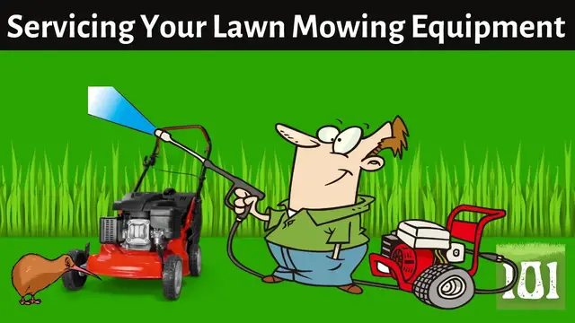 'Video thumbnail for Servicing of your lawn mowing equipment'