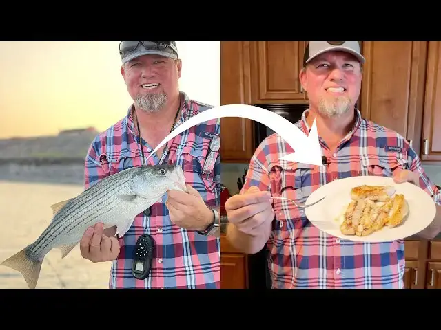 'Video thumbnail for Catch Clean & Cook Striped Bass'