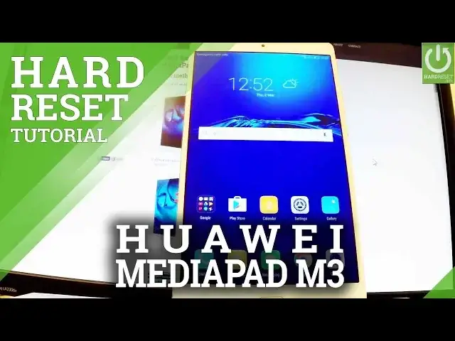 'Video thumbnail for How to Hard Reset HUAWEI MediaPad M3 - Restore Settings / Reset Tablet'