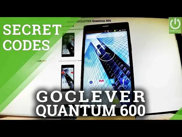 'Video thumbnail for Secret Codes in GOCLEVER Quantum 600 - Hidden Mode / Test Menu'