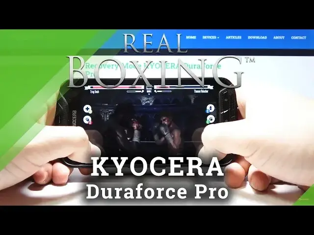 'Video thumbnail for Real Boxing on KYOCERA Duraforce Pro – FPS Checkup'